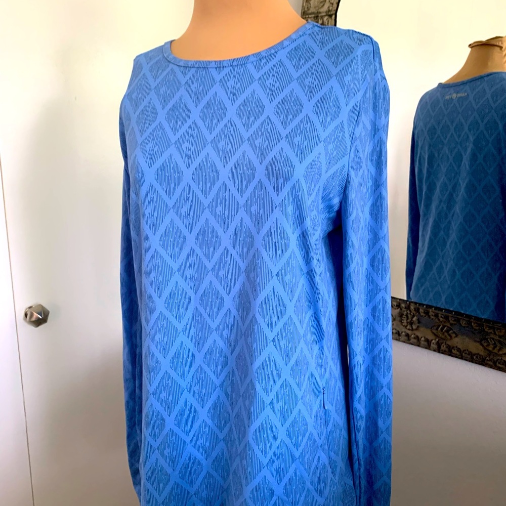 HANG TEN VINTAGE TEE SHIRT FAUX ZIP POCKET ON LEFT FRONT SIZE LARGE